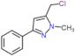 5-(chloromethyl)-1-methyl-3-phenyl-1H-pyrazole