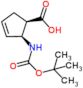 (1R,2S)-2-(tert-butoxycarbonylamino)cyclopent-3-ene-1-carboxylic acid