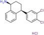 (1S,4S)-4-(3,4-dichlorophenyl)tetralin-1-amine hydrochloride