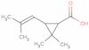 trans-()-2,2-dimethyl-3-(2-methylprop-1-enyl)cyclopropanecarboxylic acid