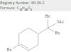 3-Cyclohexene-1-methanol, α,α,4-trimethyl-, acetate