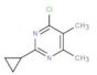 4-Chloro-2-cyclopropyl-5,6-dimethyl-pyrimidine