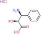 (2S,3S)-3-amino-2-hydroxy-3-phenyl-propanoic acid hydrochloride