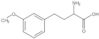 α-Amino-3-methoxybenzenebutanoic acid