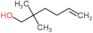 2,2-dimethylhex-5-en-1-ol