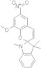 1',3'-dihydro-8-methoxy-1',3',3'-tri-me-6-nitrosp