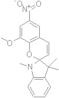 1′,3′-Dihydro-8-methoxy-1′,3′,3′-trimethyl-6-nitrospiro[2H-1-benzopyran-2,2′-[2H]indole]