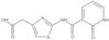 2-[[(1,2-Dihydro-2-oxo-3-pyridinyl)carbonyl]amino]-4-thiazoleacetic acid