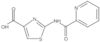 2-[(2-Pyridinylcarbonyl)amino]-4-thiazolecarboxylic acid
