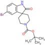 tert-Butyl 5-bromo-2-oxo-1,2-dihydro-1'H-spiro[indole-3,4'-piperidine]-1'-carboxylate