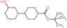 tert-butyl 4-(3-hydroxy-1-piperidyl)piperidine-1-carboxylate