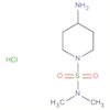 1-Piperidinesulfonamide, 4-amino-N,N-dimethyl-, monohydrochloride