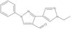 1′-Ethyl-1-phenyl[3,4′-bi-1H-pyrazole]-4-carboxaldehyde