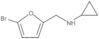 5-Bromo-N-cyclopropyl-2-furanmethanamine