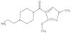 [4-(2-Aminoethyl)-1-piperazinyl](3-methoxy-1-methyl-1H-pyrazol-4-yl)methanone