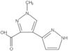 1′-Methyl[3,4′-bi-1H-pyrazole]-3′-carboxylic acid