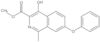 Methyl 4-hydroxy-1-methyl-7-phenoxy-3-isoquinolinecarboxylate