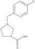 1-[(4-Fluorophenyl)methyl]-3-pyrrolidinecarboxylic acid