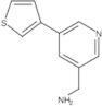 5-(3-Thienyl)-3-pyridinemethanamine