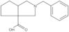 Hexahydro-2-(phenylmethyl)cyclopenta[c]pyrrole-3a(1H)-carboxylic acid