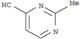 4-Pyrimidinecarbonitrile,2-methyl-