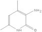 2(1H)-Pyridinone,3-amino-4,6-dimethyl-(9CI)