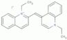 1-ethyl-2-[(1-ethyl-4(1H)-quinolylidene)methyl]quinolinium iodide