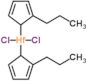 dichloro-bis(2-propylcyclopenta-2,4-dien-1-yl)hafnium