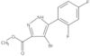 Methyl 4-bromo-5-(2,4-difluorophenyl)-1H-pyrazole-3-carboxylate