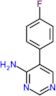 5-(4-fluorophenyl)pyrimidin-4-amine