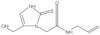2,3-Dihydro-5-(hydroxymethyl)-N-2-propen-1-yl-2-thioxo-1H-imidazole-1-acetamide