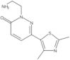 2-(2-Aminoethyl)-6-(2,4-dimethyl-5-thiazolyl)-3(2H)-pyridazinone