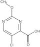 5-Chloro-2-methoxy-4-pyrimidinecarboxylic acid