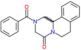 2-Benzoyl-1,2,3,6,7,11b-hexahydro-4H-pyrazino[2,1-a]isoquinolin-4-one