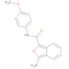 2-Benzofurancarboxamide, 3-amino-N-(4-methoxyphenyl)-