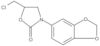 3-(1,3-Benzodioxol-5-yl)-5-(chloromethyl)-2-oxazolidinone