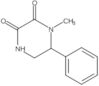 1-Methyl-6-phenyl-2,3-piperazinedione