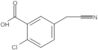 2-Chloro-5-(cyanomethyl)benzoic acid