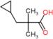 3-cyclopropyl-2,2-dimethylpropanoic acid