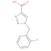 1H-1,2,3-Triazole-4-carboxylic acid, 1-[(2-fluorophenyl)methyl]-