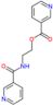 2-[(pyridin-3-ylcarbonyl)amino]ethyl pyridine-3-carboxylate