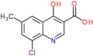 8-chloro-4-hydroxy-6-methylquinoline-3-carboxylic acid