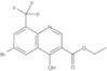 Ethyl 6-bromo-4-hydroxy-8-(trifluoromethyl)-3-quinolinecarboxylate