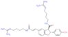 (2R,3R)-N-{4-[(diaminomethylidene)amino]butyl}-5-[(1E)-3-({4-[(diaminomethylidene)amino]butyl}amin…