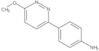 4-(6-Methoxy-3-pyridazinyl)benzenamine