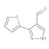 1H-Pyrazole-4-carboxaldehyde, 3-(2-furanyl)-