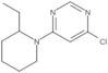 Pyrimidine, 4-chloro-6-(2-ethyl-1-piperidinyl)-