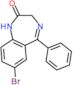 7-bromo-5-phenyl-1,3-dihydro-2H-1,4-benzodiazepin-2-one