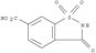 1,2-Benzisothiazole-6-carboxylicacid, 2,3-dihydro-3-oxo-, 1,1-dioxide