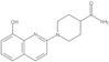 1-(8-Hydroxy-2-quinolinyl)-4-piperidinecarboxamide